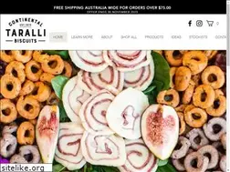 Sites similar to tarallibiscuits.com.au