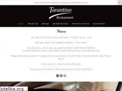 Sites similar to tarantinorestaurant.com
