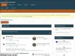 Sites similar to tarantulaforum.com