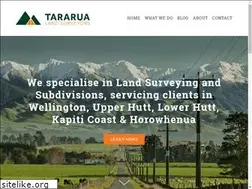 Sites similar to tararuasurveyors.co.nz