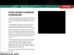 Sites similar to taraweraultra.co.nz