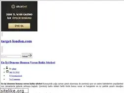 Sites similar to target-london.com