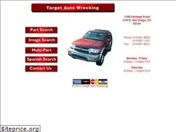 Sites similar to targetautowrecking.com