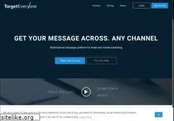 Sites similar to targeteveryone.com