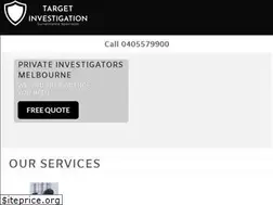 Sites similar to targetinvestigations.com.au