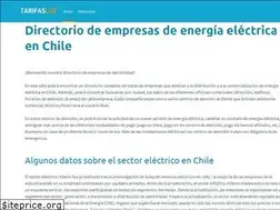Sites similar to tarifasdeluz.cl