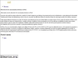 Sites similar to tarifasdeluz.pe