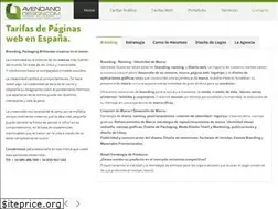 Sites similar to tarifasdepaginasweb.com