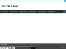Sites similar to tarifaserror.es