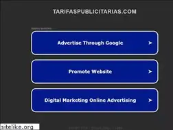Sites similar to tarifaspublicitarias.com