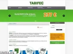 Sites similar to tarifec.es