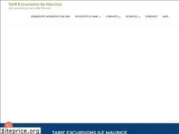 Sites similar to tarifexcursionsilemaurice.com
