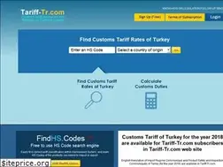 Sites similar to tariff-tr.com