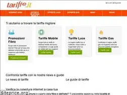 Sites similar to tariffe.it