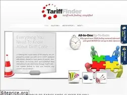 Sites similar to tarifffinder.com