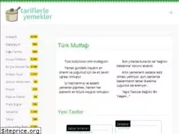 Sites similar to tariflerleyemekler.com
