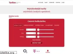 Sites similar to tarifon.cz