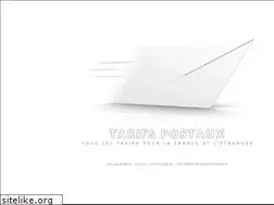Sites similar to tarifs-postaux.com