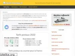 Sites similar to tarifs-postaux.fr