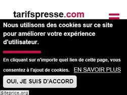 Sites similar to tarifspresse.com
