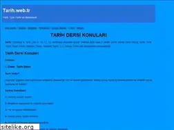 Sites similar to tarih.web.tr
