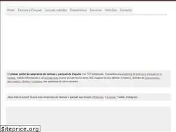 Sites similar to tarimasyparquet.es