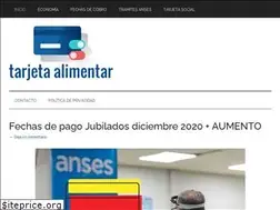 Sites similar to tarjetaalimentar.com