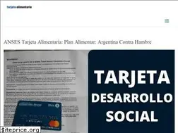 Sites similar to tarjetaalimentaria.com