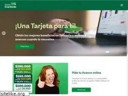 Sites similar to tarjetacruzverde.cl