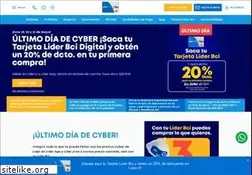 Sites similar to tarjetaliderbci.cl