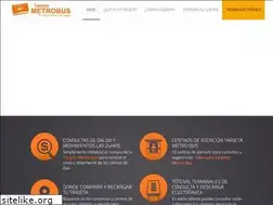 Sites similar to tarjetametrobus.com