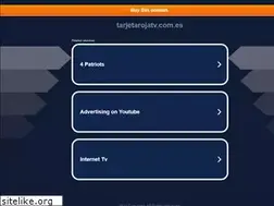 Sites similar to tarjetarojatv.com.es