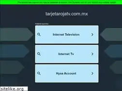 Sites similar to tarjetarojatv.com.mx