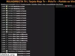 Sites similar to tarjetarojatv.ws