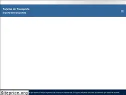 Sites similar to tarjetasdetransporte.com