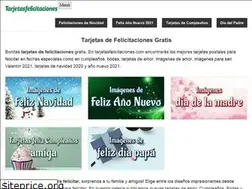 Sites similar to tarjetasfelicitaciones.com