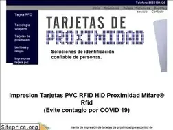 Sites similar to tarjetashid-mifare-rfid.com
