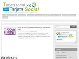 Sites similar to tarjetasocial.org
