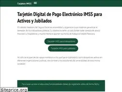 Sites similar to tarjetonimss.com.mx