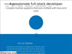 Sites similar to tarkan.dev