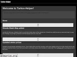 Sites similar to tarkov-helper.com