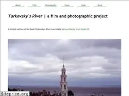 Sites similar to tarkovskysriver.com