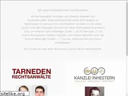 Sites similar to tarneden-inhestern.de