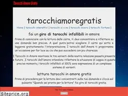 Sites similar to tarocchiamoregratis.it