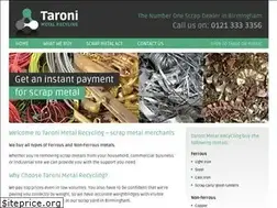Sites similar to taronimetalrecycling.co.uk