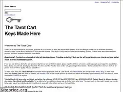Sites similar to tarotcart.com
