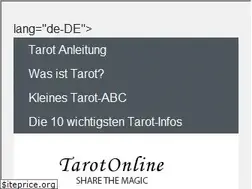 Sites similar to tarotwelten.de