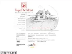 Sites similar to tarpoffandtalbert.com
