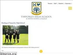 Sites similar to tarporleyhigh.co.uk
