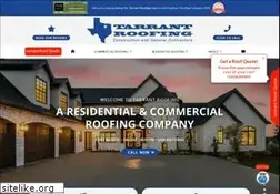 Sites similar to tarrantroofing.com